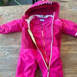 Columbia Baby Interchange 2-Piece Snowsuit Set – Pink – 6–12 Months